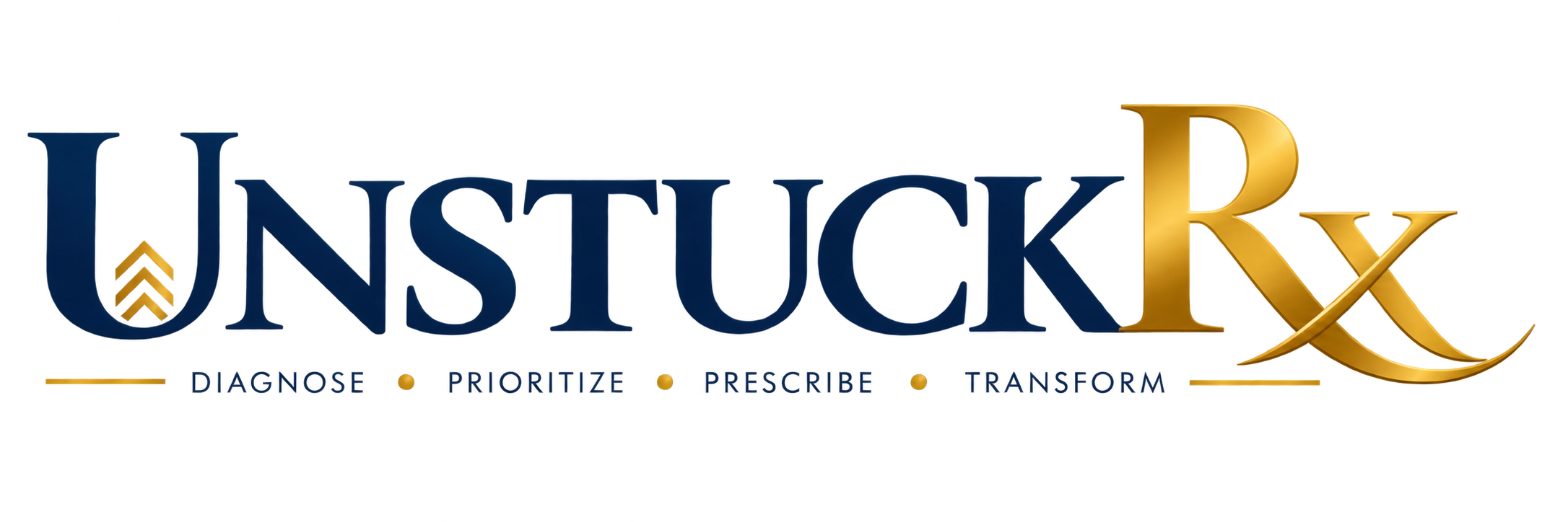 UnstuckRx — Diagnose. Prioritize. Prescribe. Transform.